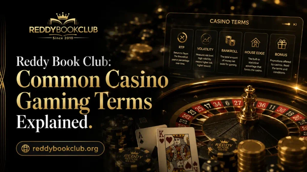 Reddy Book Club Casino Gaming Terms